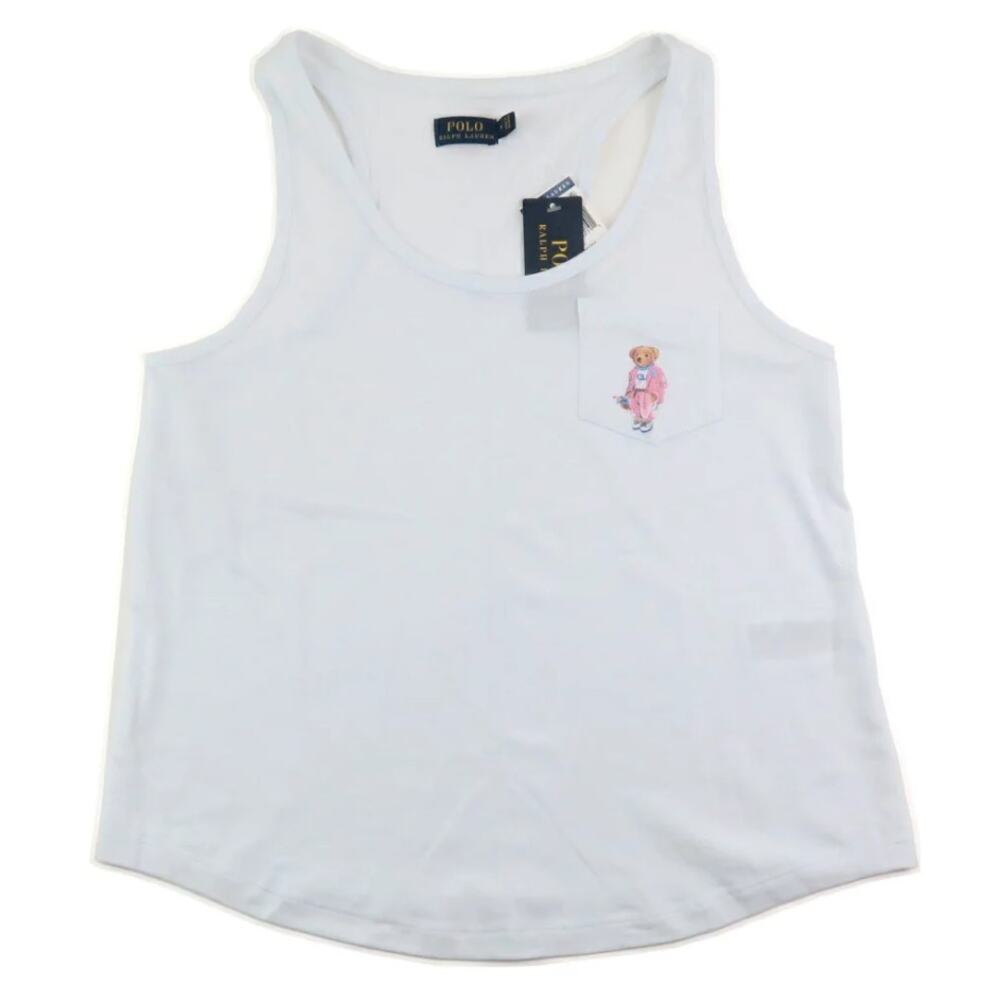 NWT Ralph Lauren Polo Bear Racerback Tank Top XXS